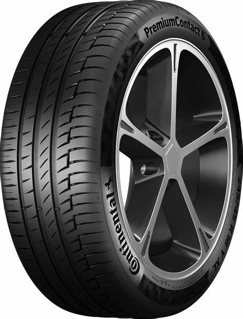 Llanta Continental PremiumContact 6 montada en su aro